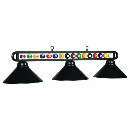 RAM GAMEROOM 55In. Mb/Mb Billiard Ball Fixture BB-55 MB/MB